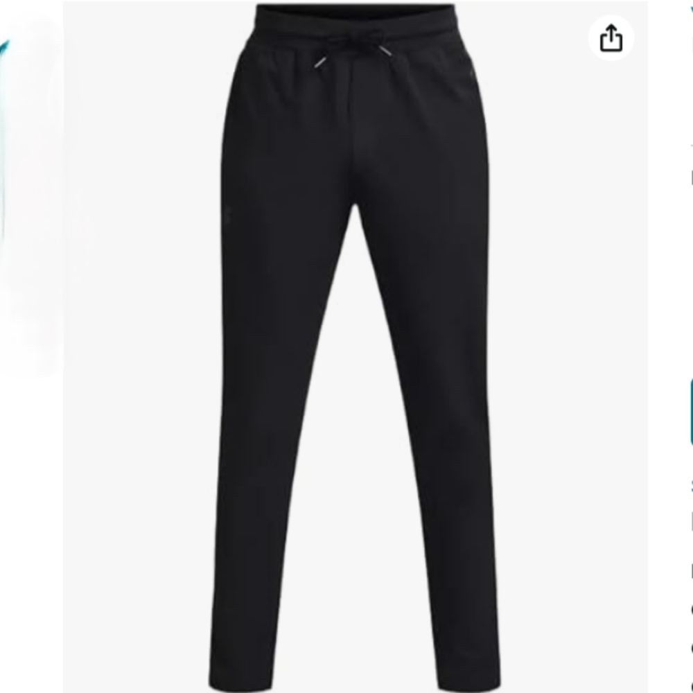 Men's Under Armour Elite Tapered Pants NWT size 2XL original price $90